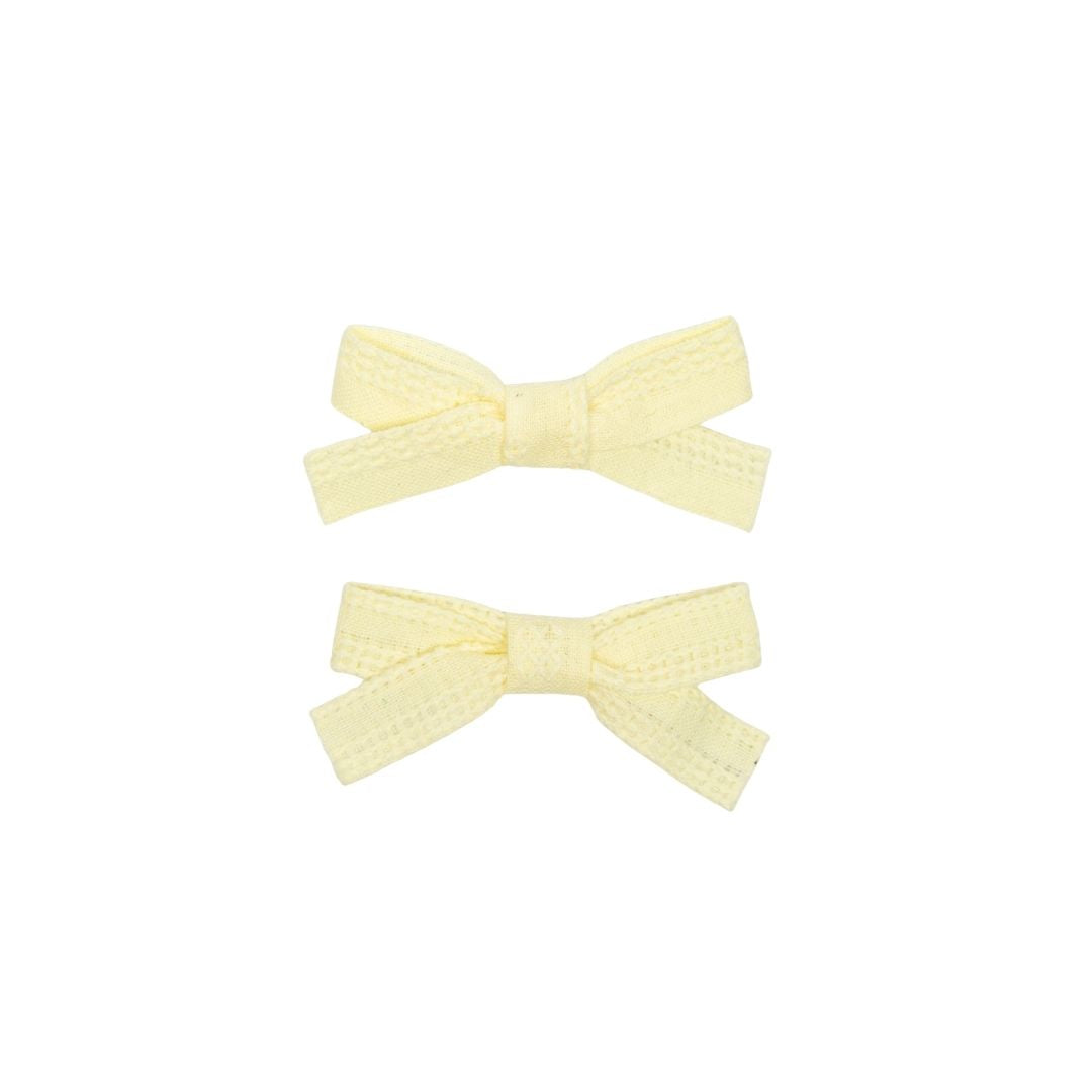 clip thin eyelet bow set