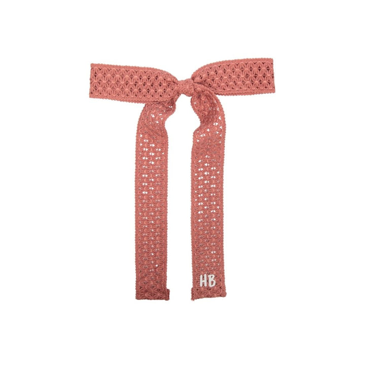 clip crochet ribbon bow