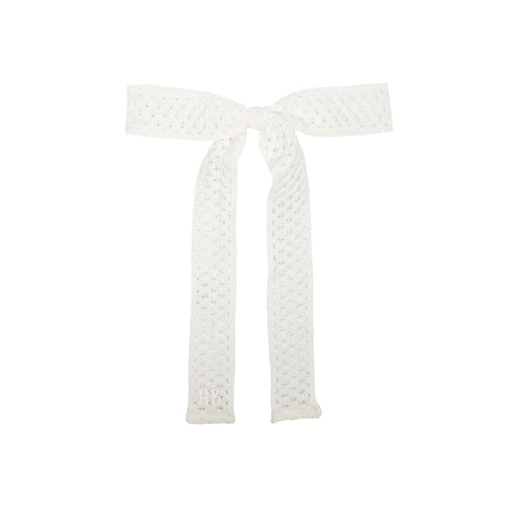 clip crochet ribbon bow