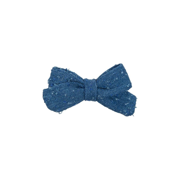 clip snap fray denim set