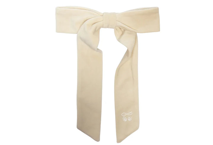 clip signature velvet long bow