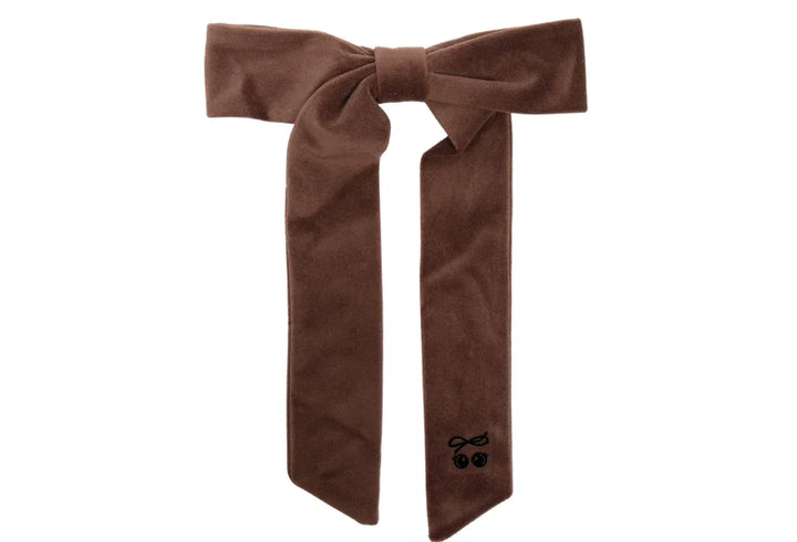clip signature velvet long bow