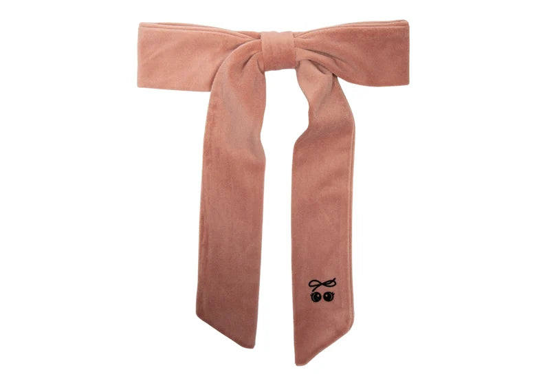 clip signature velvet long bow