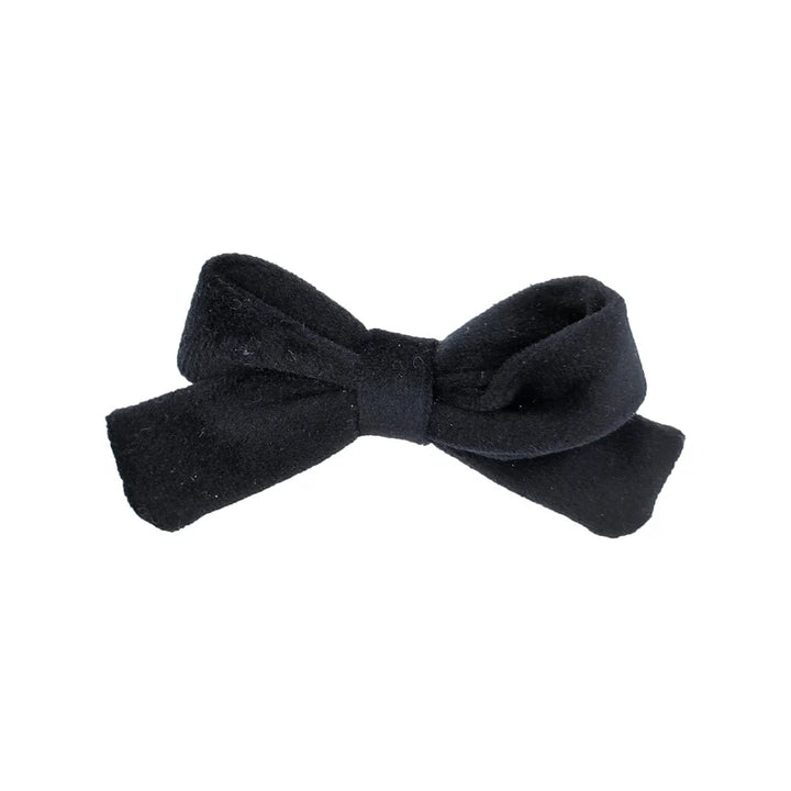 clip signature velvet small bow