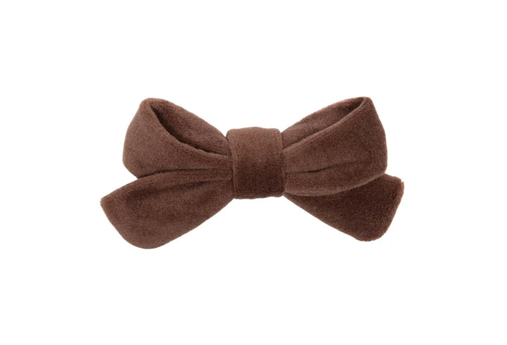 clip signature velvet small bow