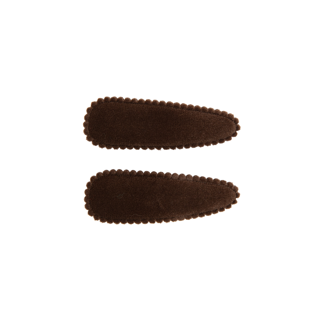 clip signature velvet covered snap set