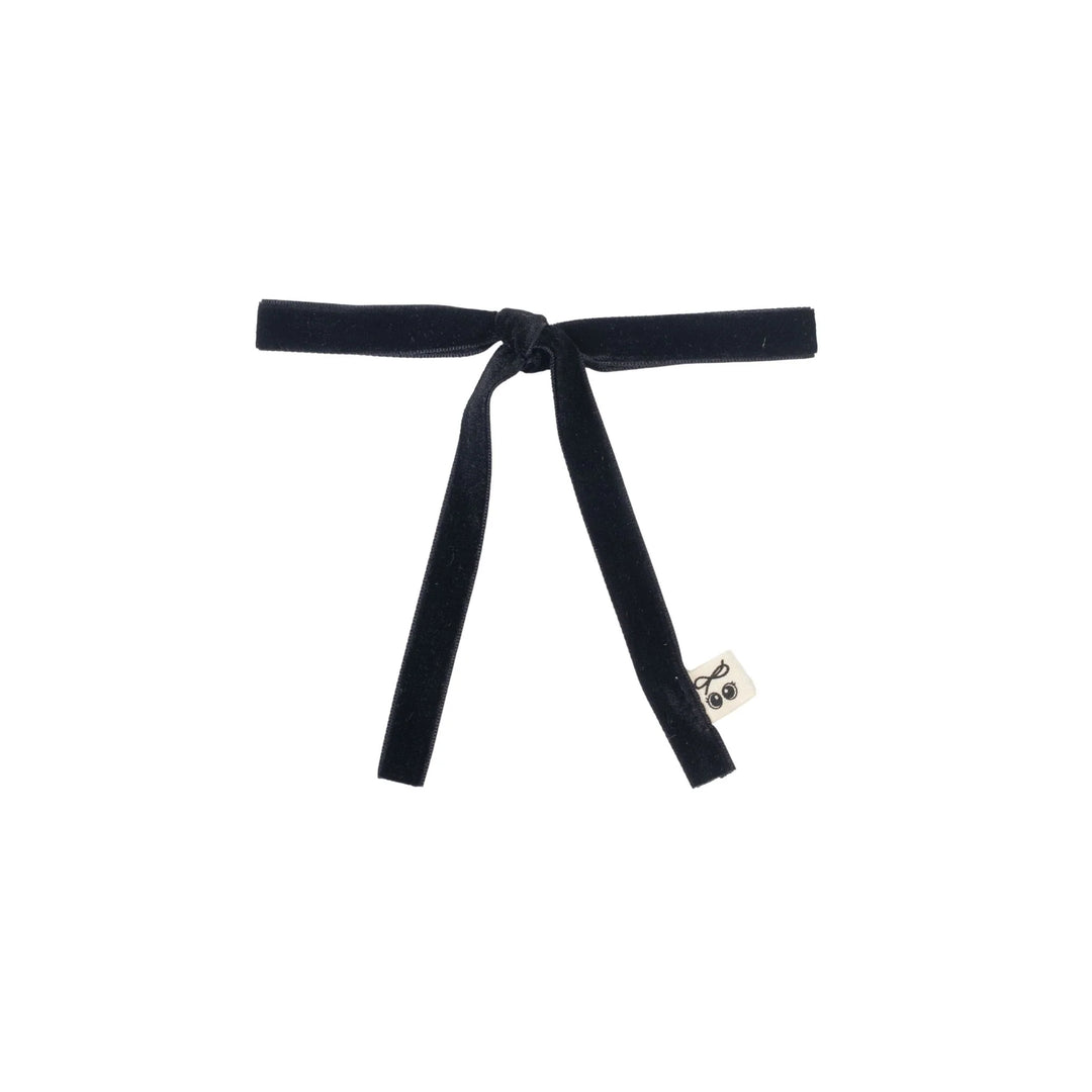 clip signature velvet thin medium bow