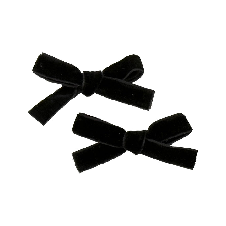 clip signature velvet mini bow set