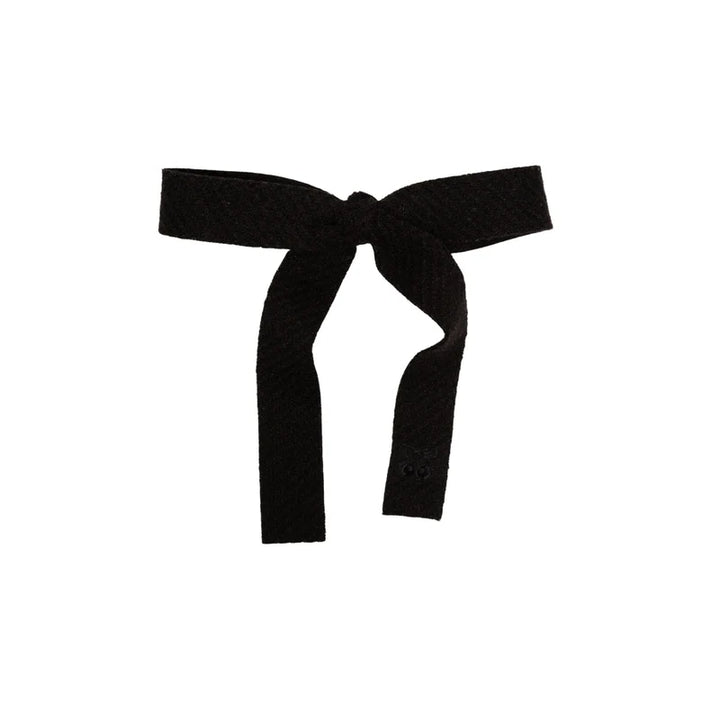 clip herringbone medium bow