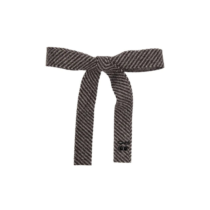 clip herringbone medium bow