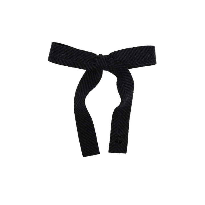 clip herringbone medium bow