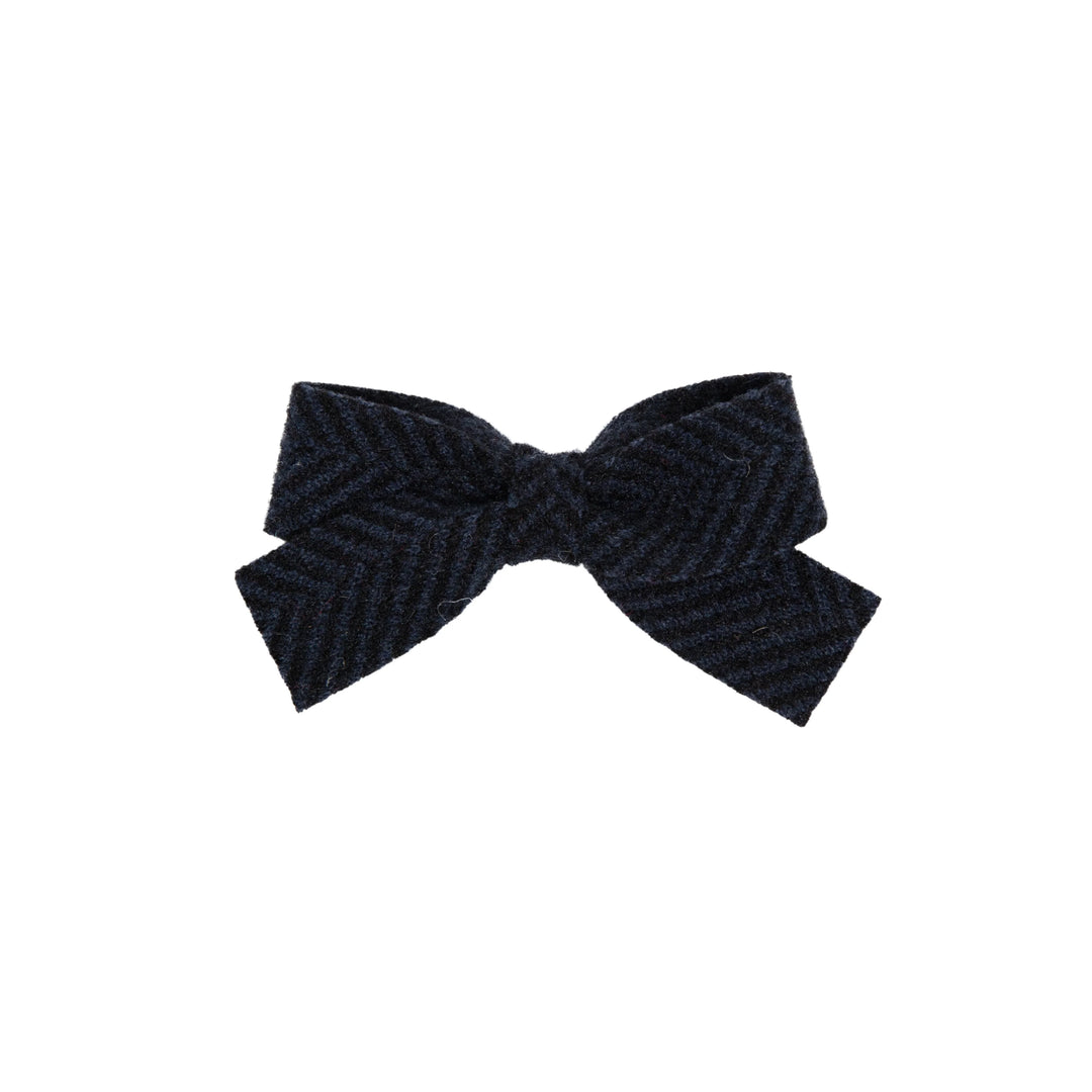 clip herringbone small bow