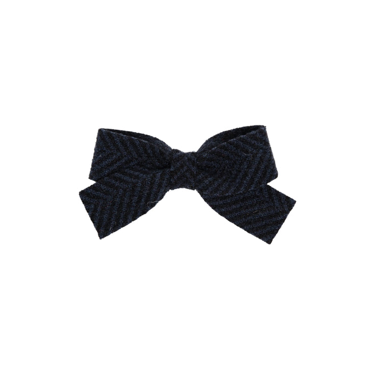 clip herringbone small bow