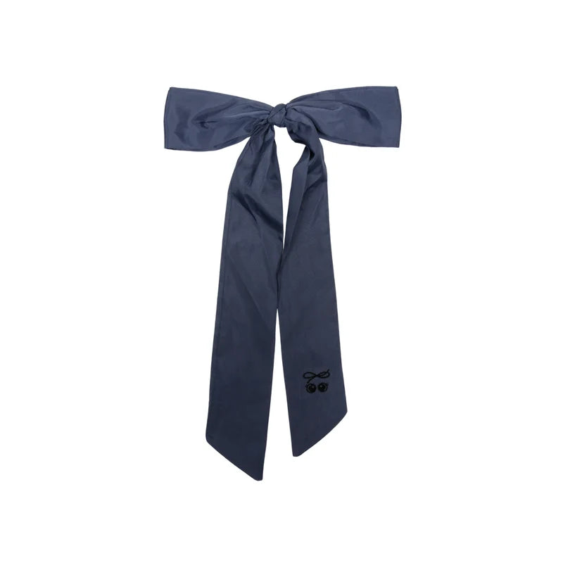 clip taffeta long bow