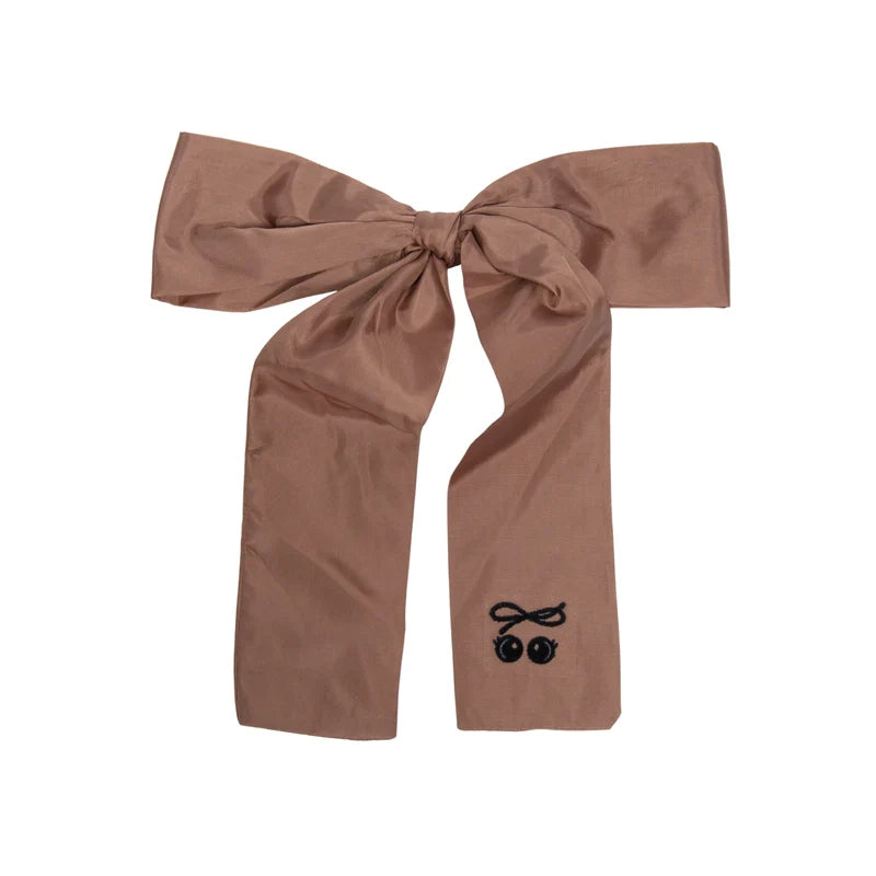 clip taffeta medium bow