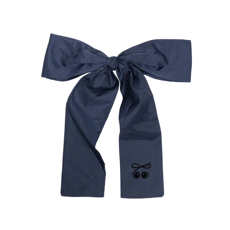 clip taffeta medium bow
