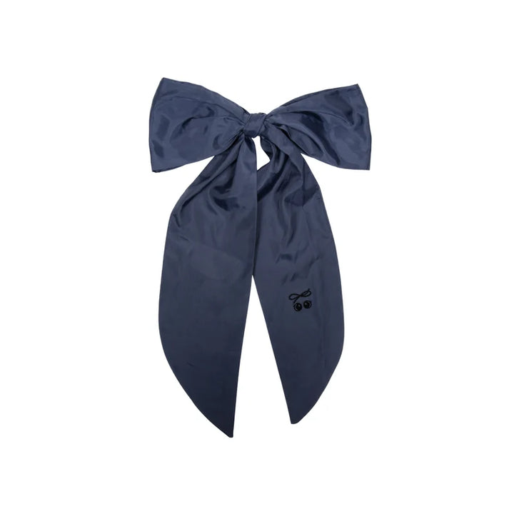 clip taffeta oversize bow