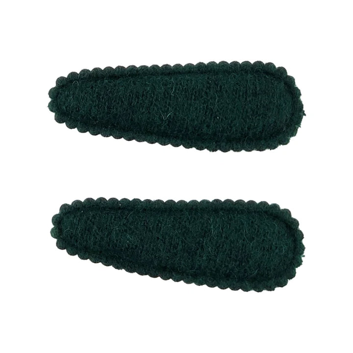 clip brushed wool covered snap set