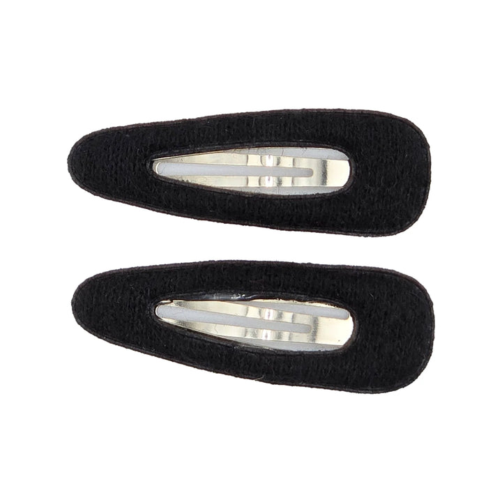 clip brushed wool small snap set