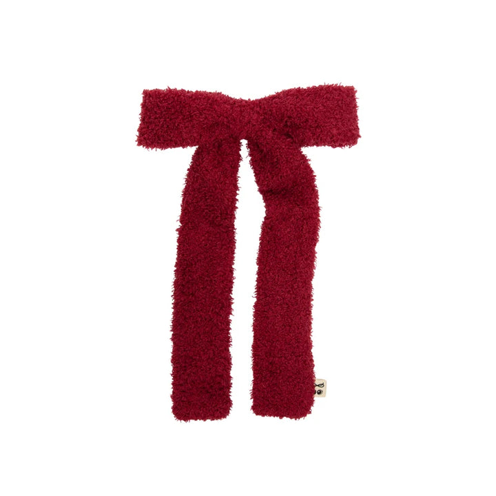 clip teddy long medium bow
