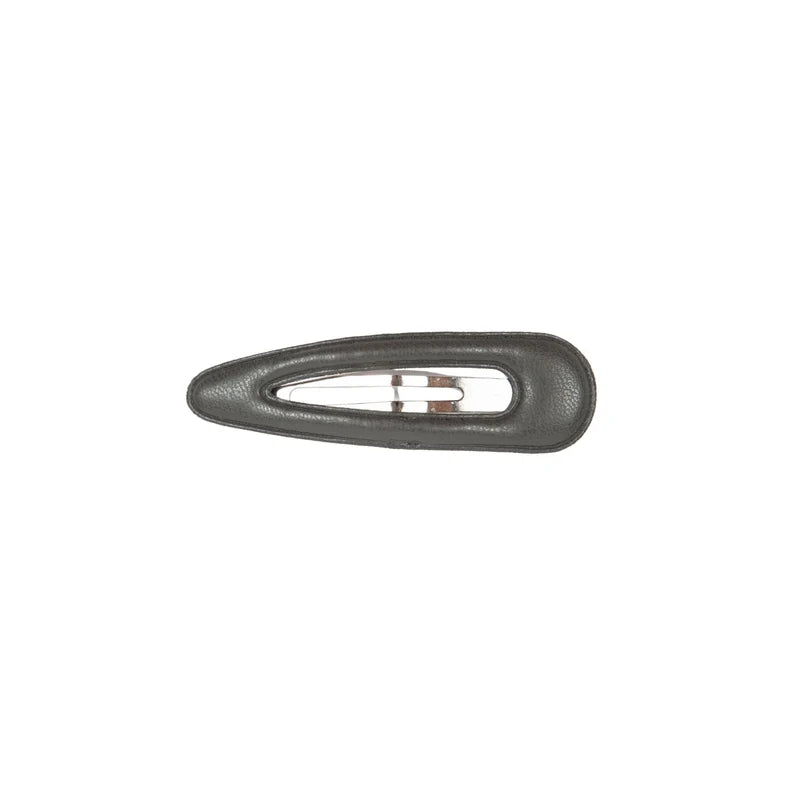 clip classic leather large snap