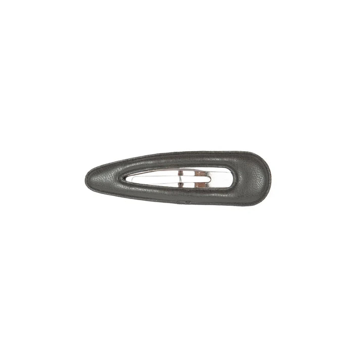 clip classic leather large snap