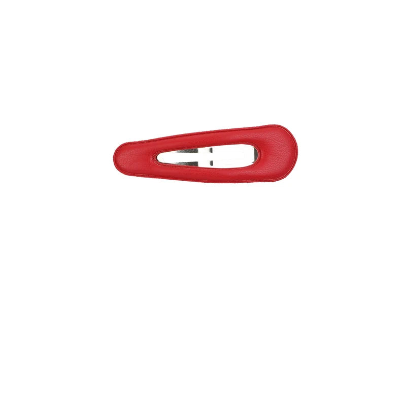 clip classic leather large snap