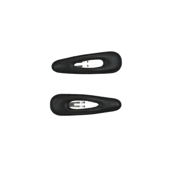 clip classic leather small snap set