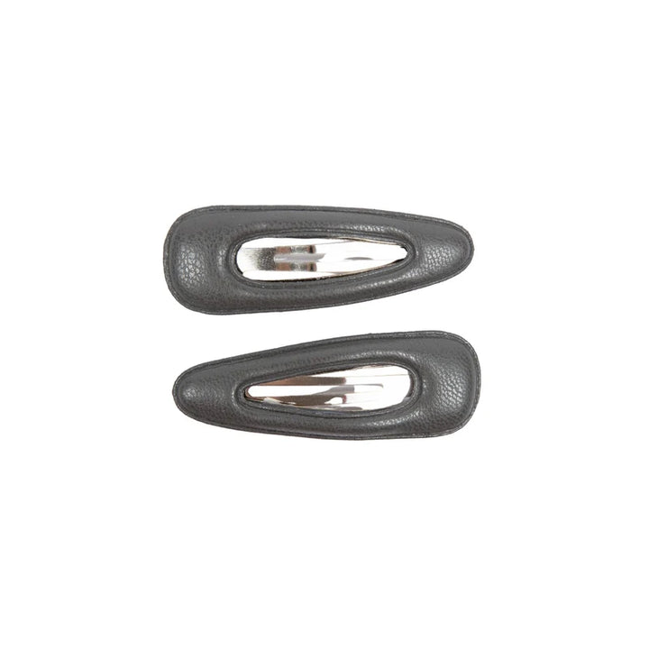 clip classic leather small snap set