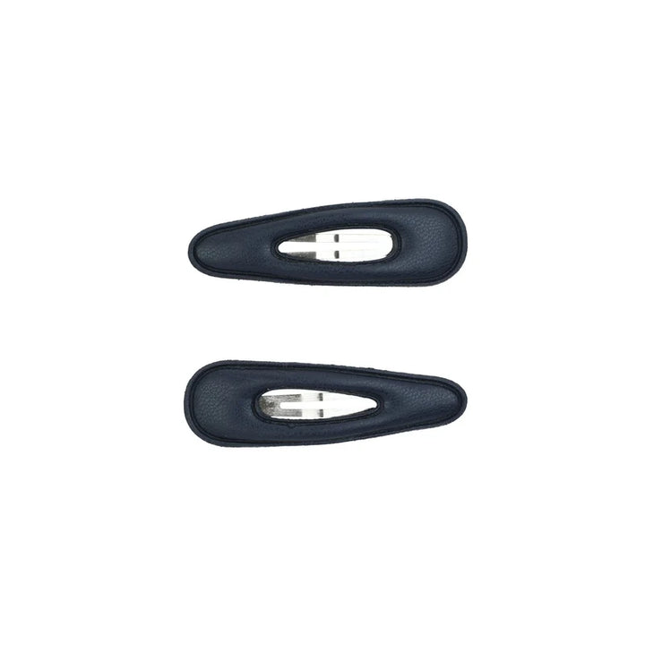 clip classic leather small snap set