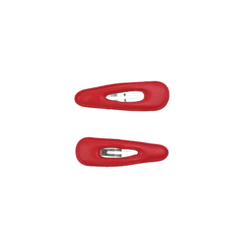 clip classic leather small snap set