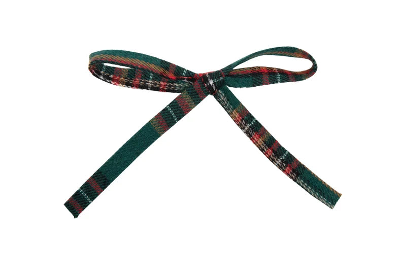 clip winter check medium bow