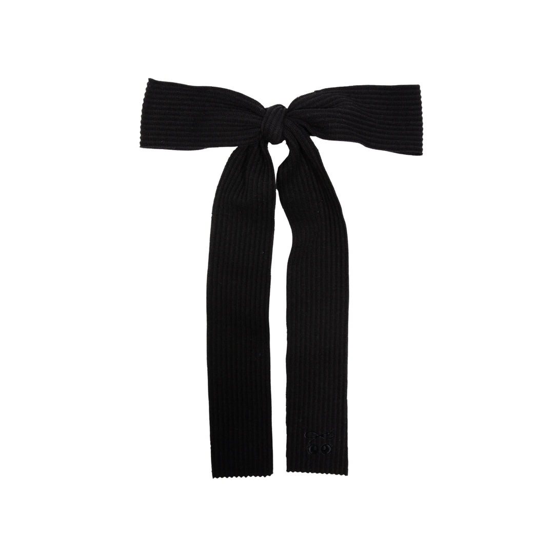 clip rib textured long medium bow