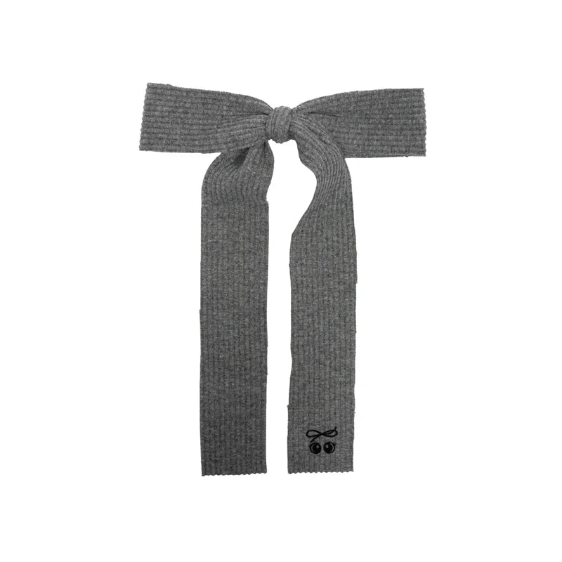 clip rib textured long medium bow
