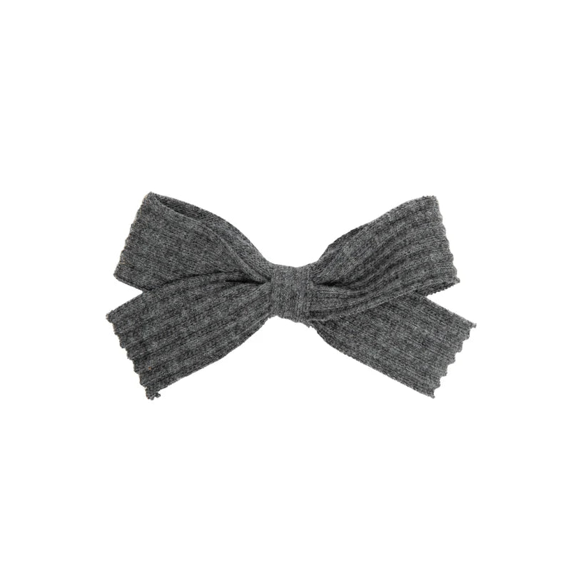 clip rib textured small bow