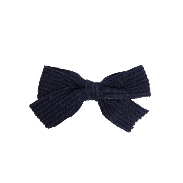 clip rib textured small bow