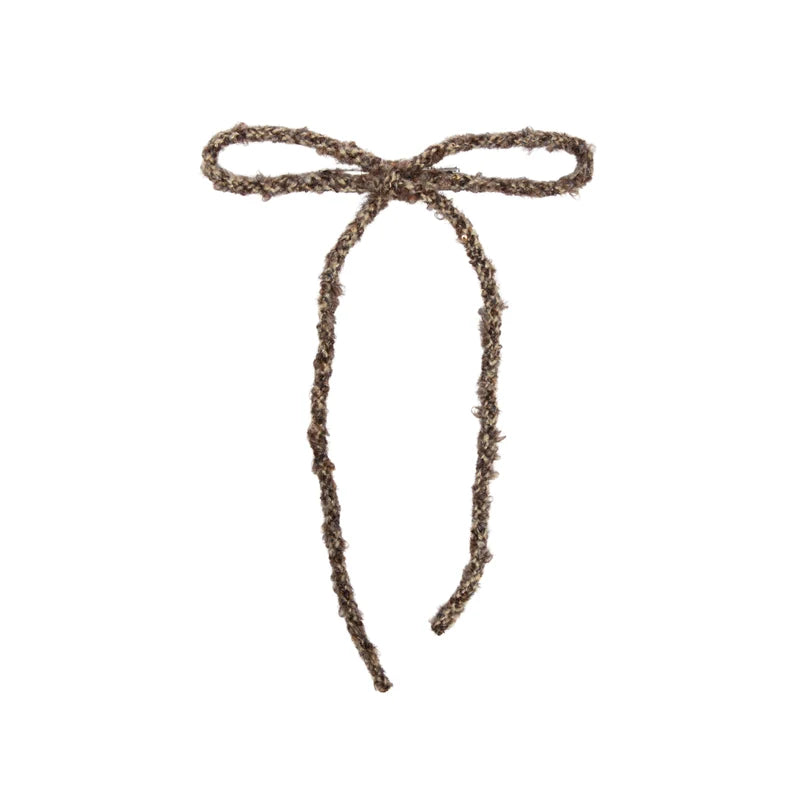 clip rustic cord long bow