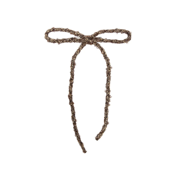 clip rustic cord long bow