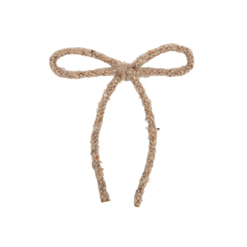 clip rustic cord medium bow