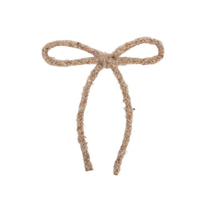 clip rustic cord medium bow