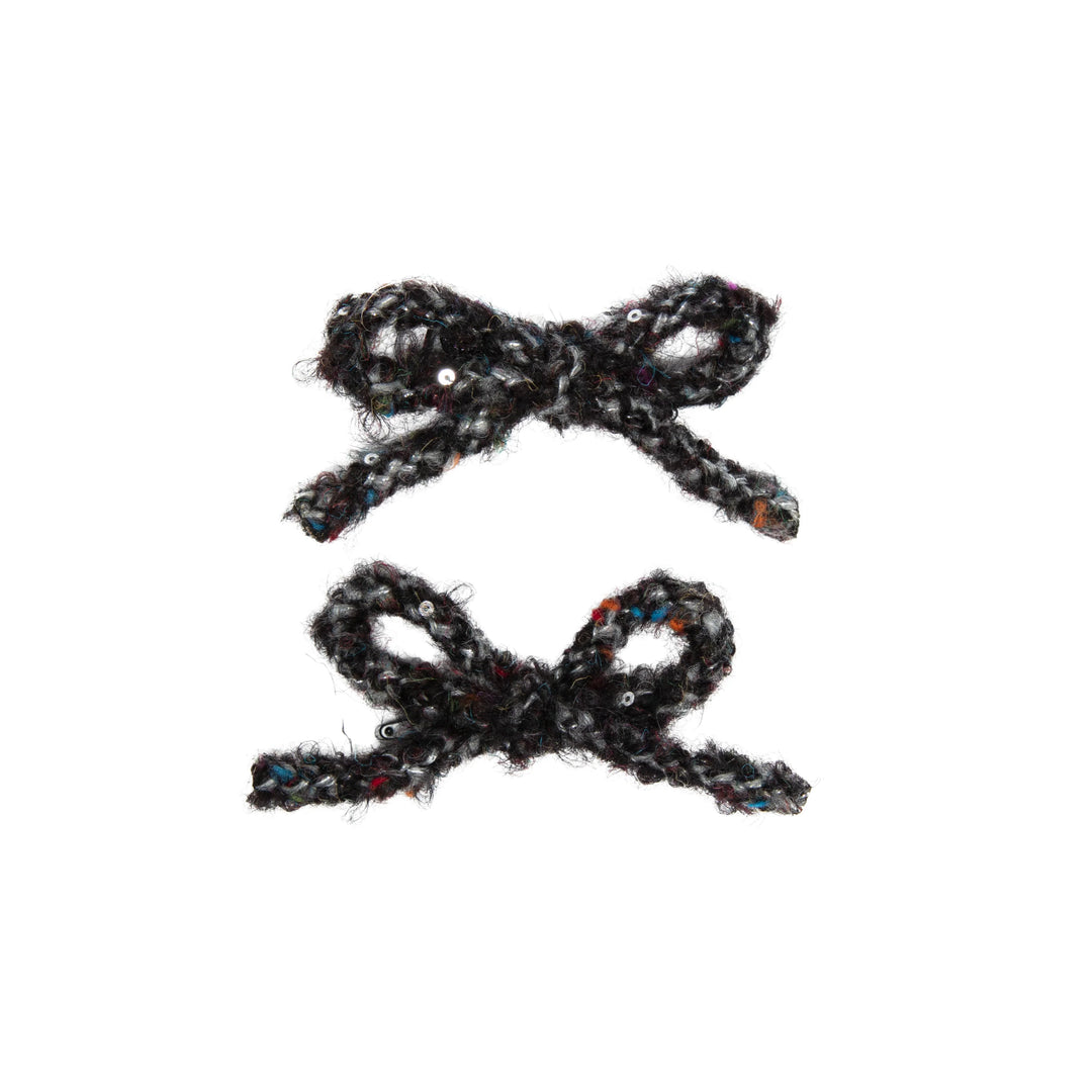clip rustic cord mini bow set