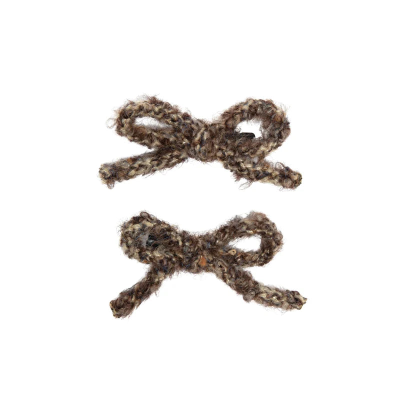 clip rustic cord mini bow set