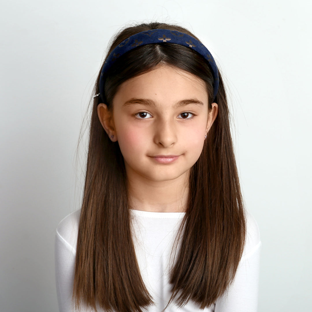 headband suede louis vuitton design