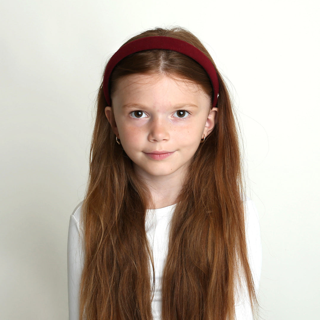 headband wrapped velvet padded