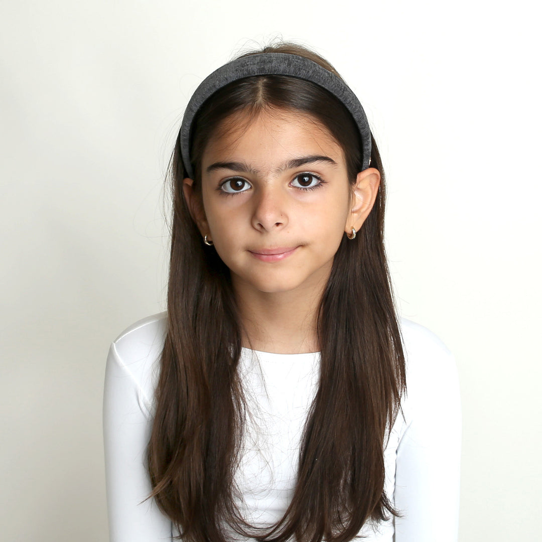 headband chenille velvet padded