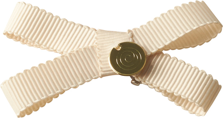 clip grosgrain x bow
