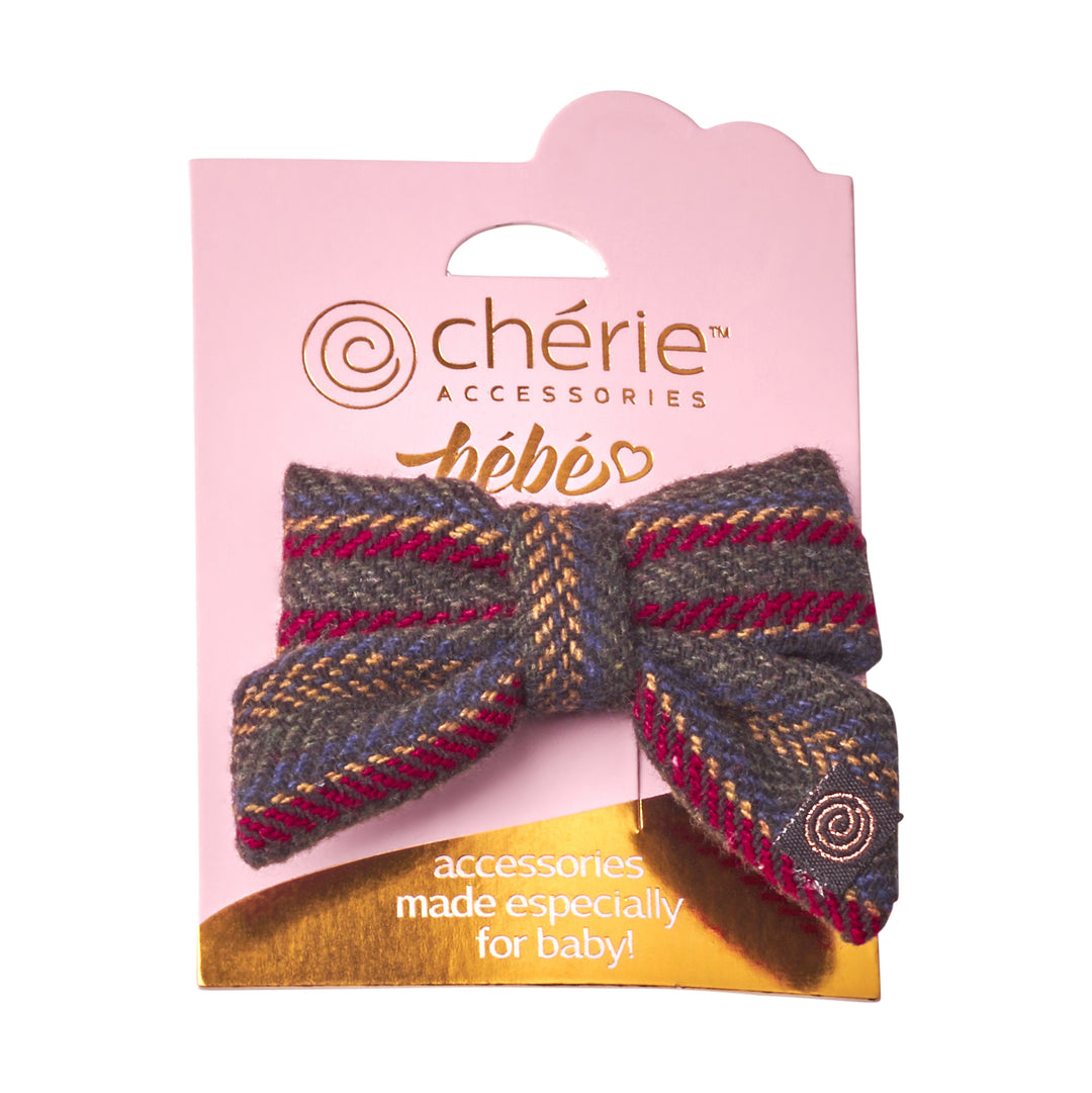 clip striped wool
