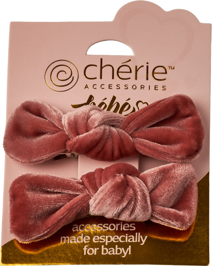 clip velvet tie pack of 2 set