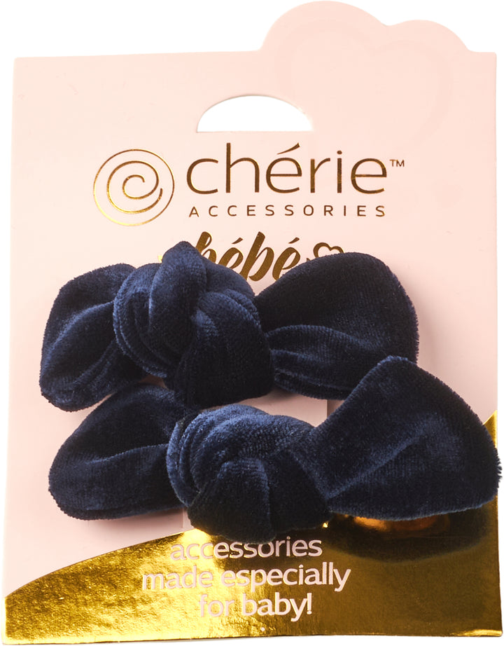 clip velvet tie pack of 2 set