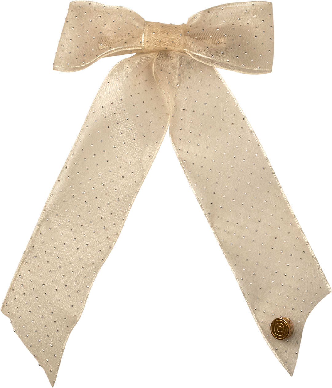 clip dotted tulle